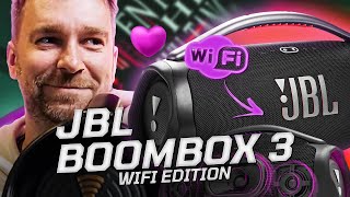 KOLONĖLĖ JBL BOOMBOX 3 + Wi-Fi | ŠOKIAMS LIETUJE \u0026 VAKARĖLIUI  PO VANDENIU || UNBOX RING