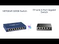 Netgear GS108 vs TP-Link TL-SG105E: Gigabit Ethernet Switch Comparison