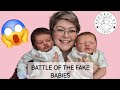 Cuddle Babies VS Reborns! #rebornsofjess