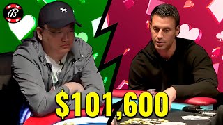 INSANE BLUFF!! Jackie Goes For A Huge Bluff Against Garrett Adelstein On Bally Live Poker!