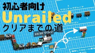 【初心者向け攻略】Unrailedクリアまで各ステージ解説！【倍速再生】