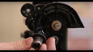 Singer Featherweight 221 222 Repair Video Tutorial - Handwheel Collar