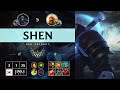 Shen Support vs Leona - KR Challenger Patch 14.14