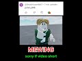 MEWING🧏🗣 | Roblox animation #shorts #mewing