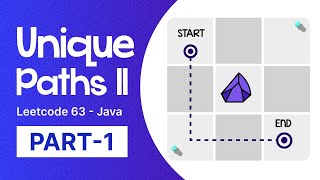 Unique Paths II - Leetcode 63 - Part 1 - Java