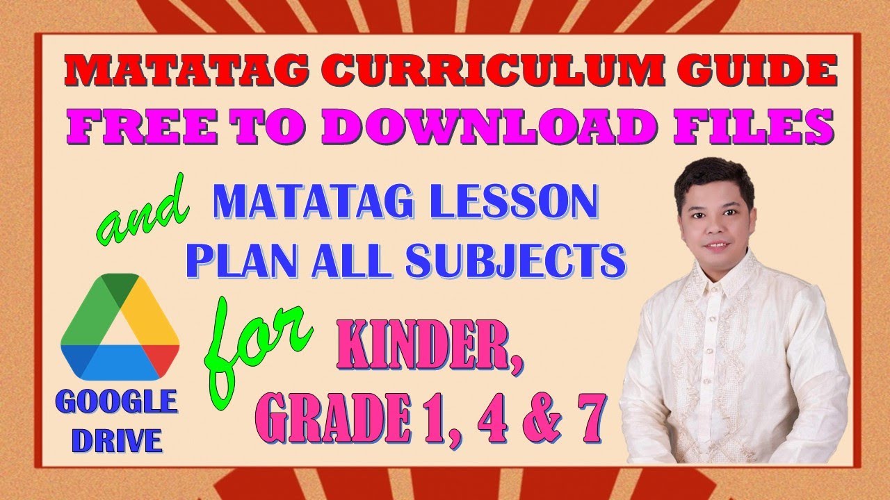 Kinder Matatag Curriculum Subjects Grade
