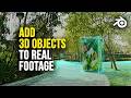 Blender Camera Tracking Beginner Tutorial | Add 3D Objects to Real Footage