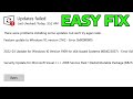 How To Fix Windows Update Error 0x800f0805