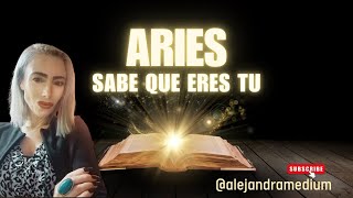 ARIES AMOR. SABE QUE ERES TU