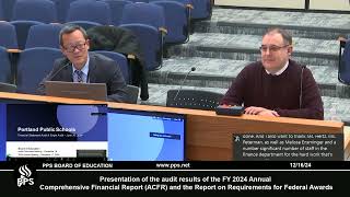 2024-12-16 Board of Education's Audit Committee