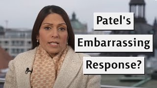 Priti Patel Stumbles on Response To Attack By US Vice President!