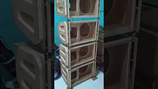 box line array 10inc vacum | bracket dari plat