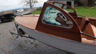 1957 15' Lyman Runabout Going Home 10 5 2021 Snake Mountainboatworks LLC