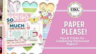 SKETCH AND PATTERNED PAPER INSPIRED LAYOUT | JANUARY 2025 HIP KITS | ANTONIA SHERLOCK