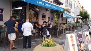 4K Walk - Bacoli village, Naples before sunset \