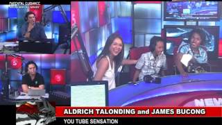 Aldrich Talonding and James Bucong live at Punto Asintado (Radyo5 92.3 News FM)