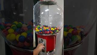 GIANT DUBBLE BUBBLE SPIRAL MACHINE DROP OUT PURPLE GUMBALL GUM#asmr ##shorts #satisfying