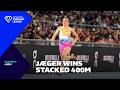 Jæger impresses to take 400m spoils - Wanda Diamond League 2026