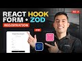 React Hook Form + Zod Validation 💥 Frontend Validation in Next.js Job Portal App | Ep 21