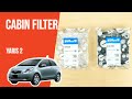 How to replace the cabin filter Yaris mk2 👃