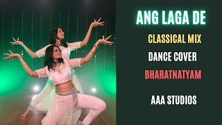 Ang Laga De Ramleela / Dance cover / Bharatnatyam / aaa Studios/ Nisha - Jisha