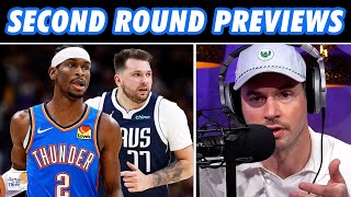 Second Round Previews: Mavs vs. Thunder, Nuggets vs. Wolves, Knicks vs. Pacers | OM3 THINGS