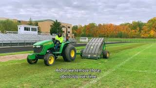 DPW Field Aeration