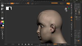 oc sculpt sketch zbrush timelapse