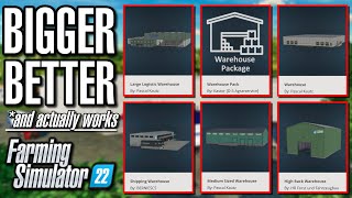 Warehouse Mods that ACTUALLY WORK! | Farming Simulator 22