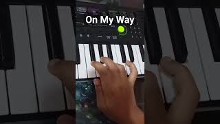 On My Way Song in Musical Keyboard 🎹 l Subscribe To @CubityShorts95 For More