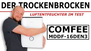 Luftentfeuchter Test ► Comfee MDDF-16DEN3 ✅ Der TROCKENBROCKEN aus der Nähe | produktrakete.de