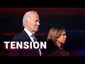 Palpable tension between Biden and Harris during first appearance since brutal election wipeout