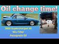 3800 Supercharged V6 swapped Fiero: How to change your oil!