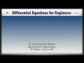 Lecture 21 - Legendre Differential Equation