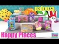 Shopkins Palooza Happy Places Season 1 2 3 4 5 Food Fair Easter Egg & More Opening | PSToyReviews