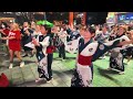 4k 🇯🇵 新宿 歌舞伎町で盆ジョヴィ bon jovi｜michael jackson｜queen｜b z｜yoasobi 他 kabukicho bon odori 盆踊り 2部