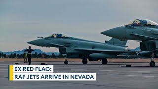 RAF fighter jets arrive in US for major training exercise