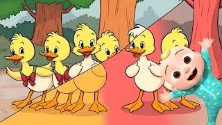 Five Little Duckies Out One Day | New Version 2025 🦆 | Nursery Rhymes \u0026 Kids Songs