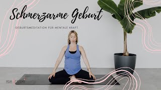 Meditation und Atemübung für die Schwangerschaft | Schmerzarme Geburt | Geburtsaffirmation