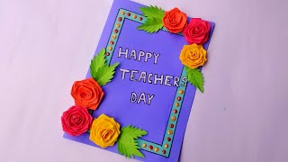 Diy Teacher S Day Card Handmade Teacher S Day Card Diy Greeting Card