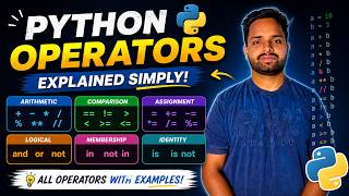 Python Operators Explained in Hindi | Arithmetic, Comparison, Logical, Assignment