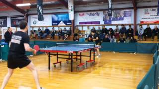 2014 New Zealand Senior Open- Men's Final Highlights:John Cordue Vs Teng Teng Liu