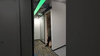 Geze Framed Automatic door installation done at SP Engineering \u0026 Services 9698496511