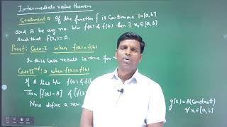 Intermediate Value Theorem l By Surendra Sir