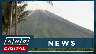 PHIVOLCS keeps Mayon volcano's alert level to three despite 'effusive eruption' | ANC