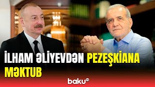 İlham Əliyev Azərbaycanın D-8 təşkilatının üzvü seçilməsinə görə Pezeşkiana təşəkkür edib