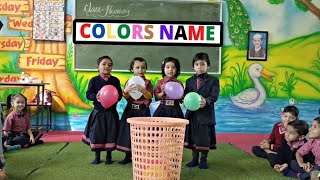 Colour Activity Class Nursery  Learn Colour Name