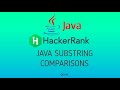 #16 Java Substring Comparisons | Hackerrank Java Solutions
