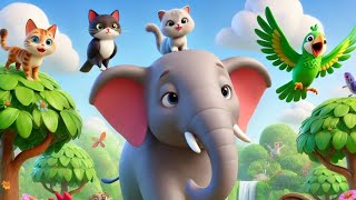 யானை ஒன்று வந்ததாம் | Animals Counting | Rhymes for children