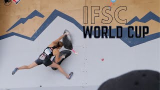 I Fist-Bumped ADAM ONDRA at a World Cup!!! | Salt Lake City IFSC